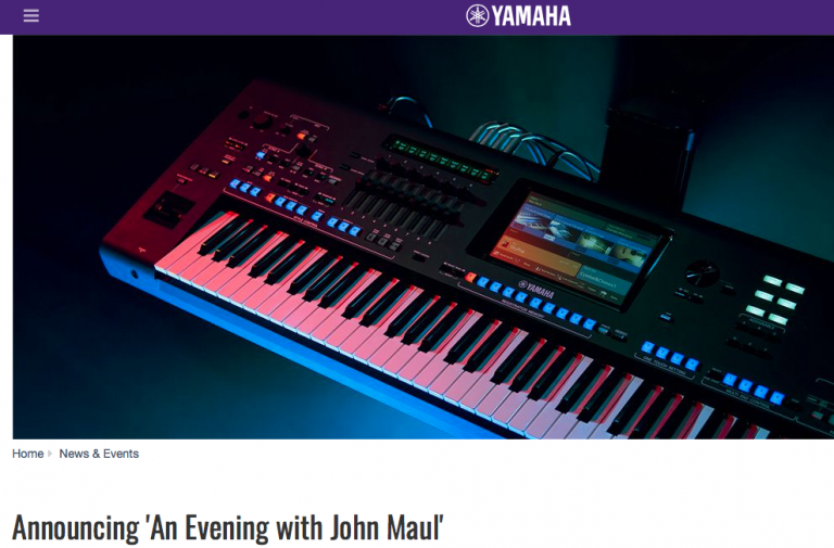 The Yamaha Genos Keyboard in Concert