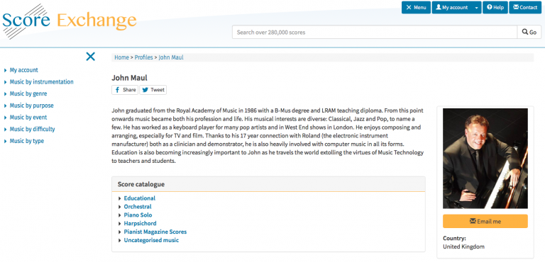 Sheet Music for Sale