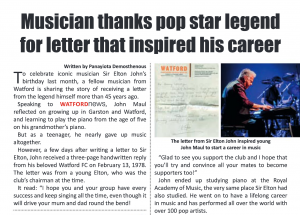 Homage to Elton